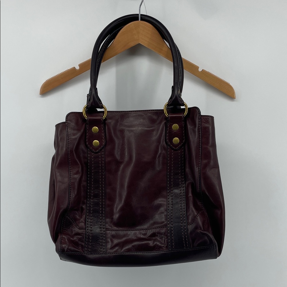 Frye Melissa Tote in Burgundy D1